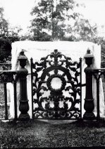 Ironwork - cast iron gate